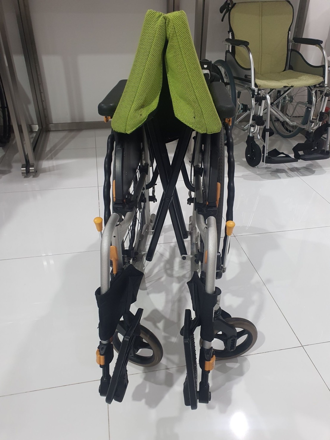 รถเข็นแบรนด์ญี่ปุ่น Matsunaga Wheelchair (車いす) รุ่น NEXT-51B ดีไซน์สวย พนักพิงปรับระดับได้ หลากหลายฟังก์ชั่น
