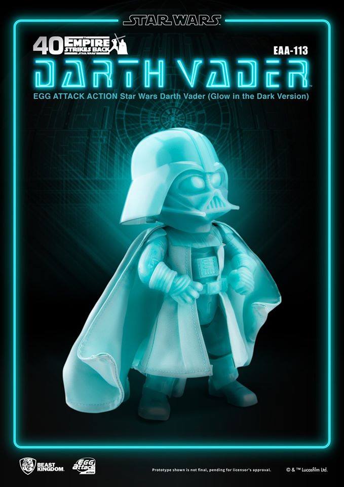 เปิดรับPreorder มีค่ามัดจำ 500 บาท Beast Kingdom: EAA-113 STAR WARS Darth Vader (เรืองแสงในเวอร์ชันมืด)