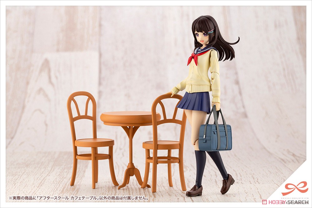 เปิดรับPreorder มัดจำ 200 บาท Sousai Shojo Teien After School Cafe Table (Plastic model)โมเดลประกอบ *ไม่รวมคน**