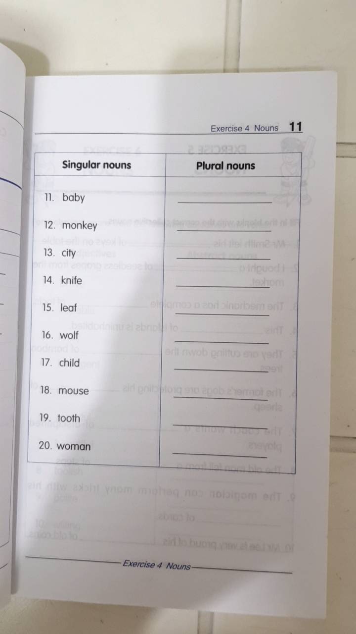 หนังสือ Primary Level Grammar & Usage Book 6 by Peter Yam สำนักพิมพ์ SAP