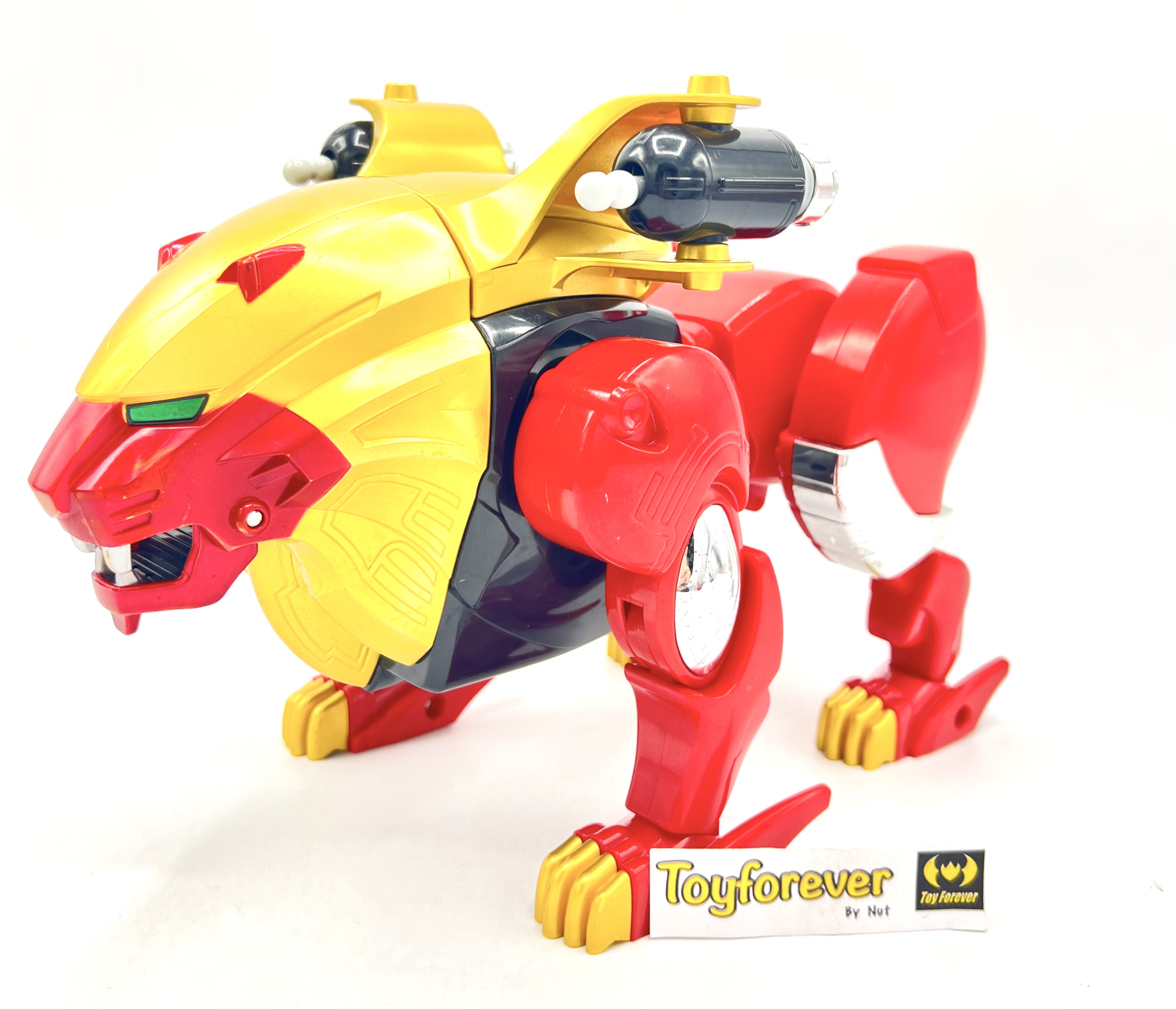 Dx Gao Lion สิงโตกาโอเรนเจอร์ ของครบ มีกระสุน Dx Gaoranger