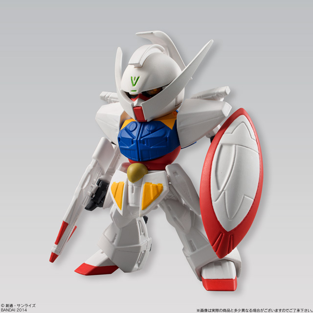 กันดั้ม Bandai Candy Toy FW Gundam Converge 17 No.99 System-∀99 Turn A Gundam