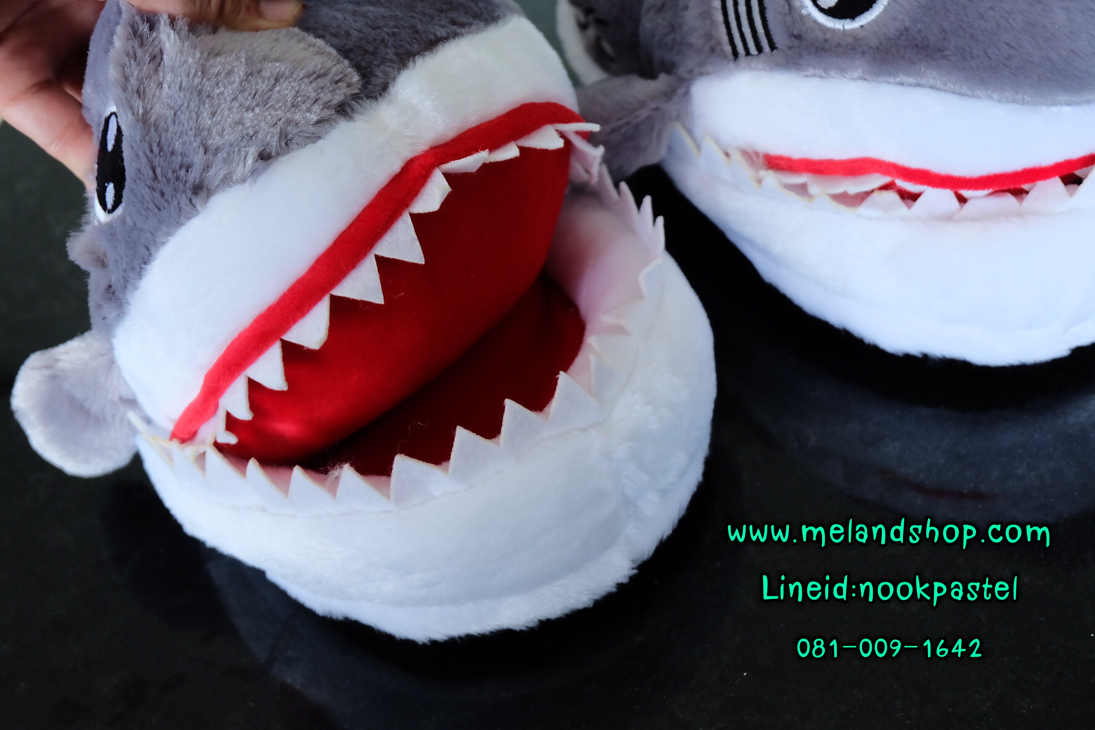 รองเท้าใส่ในบ้าน ปลาฉลาม