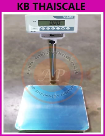 เครื่องชั่ง 500 กิโลกรัม ตาชั่ง 500 กิโลกรัม เครื่องชั่งดิจิตอล ตาชั่งดิจิตอล เครื่องชั่งน้ำหนักดิจิตอล 500 กิโลกรัม ความละเอียด 50 กรัม ขนาดแท่นชั่ง 50x60cm. ยี่ห้อ NAGATA รุ่น SW-B Series