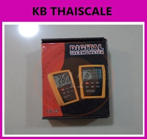 เครื่องวัดอุณหภูมิ เทอร์โมมิเตอร์แบบดิจิตอล 1800องศา Digital Thermometer Type K,E,J,T,B,N,R,S DM6804A+ (รับอินพุทเซนเซอร์ได้ 8 ชนิด)