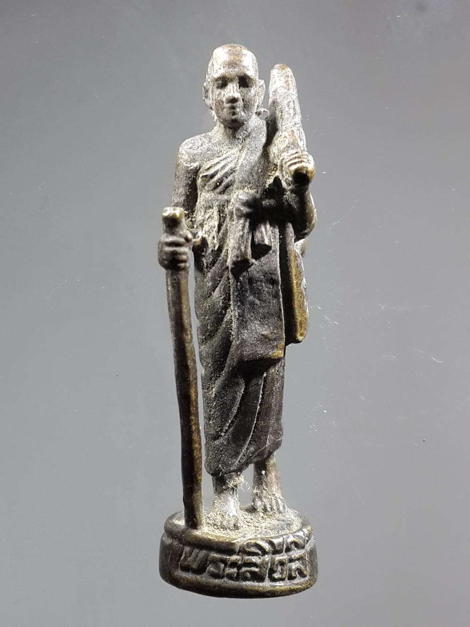 รหัสสินค้า พระกริ่ง พระหล่อ 230 รูปหล่อพระสิวลี เนื้อทองผสม ไม่ทราบสำนัก เก่าครับมีอายุ