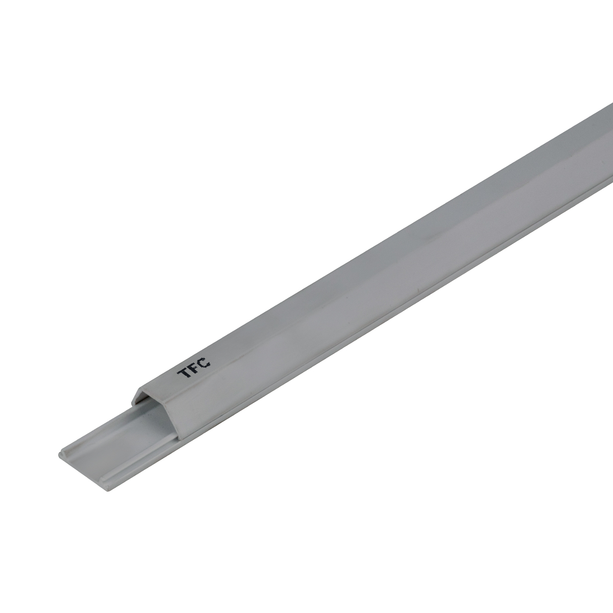 TFC รางร้อยสายโทรศัพท์ (12x21x2) สีเทา [TTT203-GREY]
