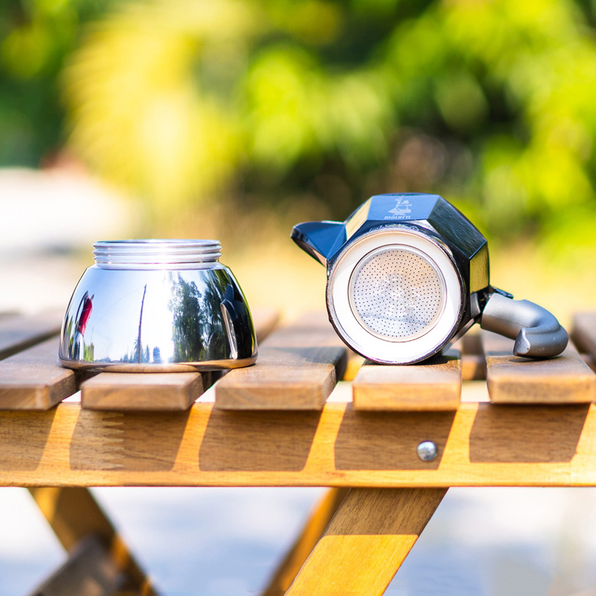 Moka Pot หม้อต้มกาแฟ Bialetti รุ่น Moka induction รุ่นใช้กับเตาแม่เหล็กไฟฟ้า ของแท้100%