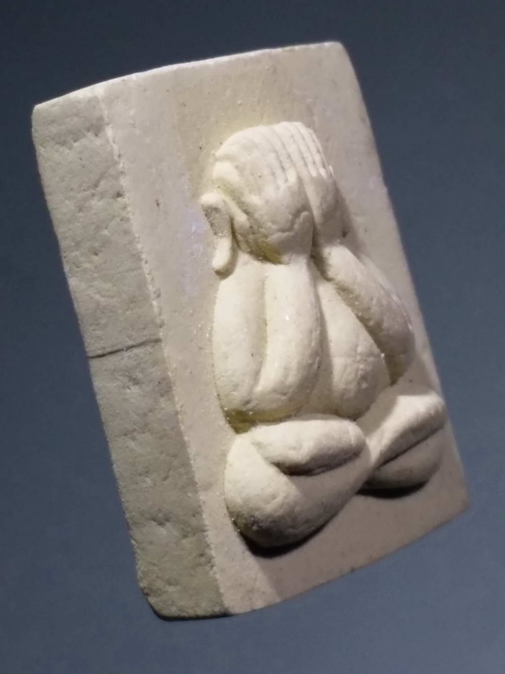 รหัสสินค้า พระปิดตา ทั่วไป 152 พระปิดตาเนื้อผง พิมพ์สี่เหลี่ยม วัดตะโกสูง จังหวัดนครปฐม