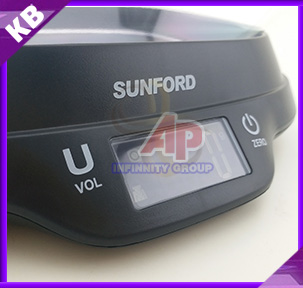 เครื่องชั่งตั้งโต๊ะ เครื่องชั่งดิจิตอล เครื่องชั่งน้ำหนัก เครื่องชั่งในครัวเรือน พิกัด 5000g ค่าะเอียด 1g ยี่ห้อ SUNFORD รุ่น VC5000 พิกัด 5kg/1g