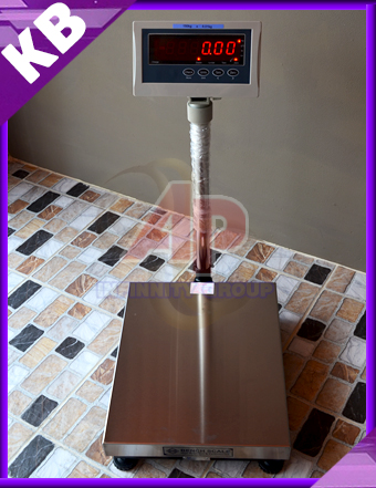 เครื่องชั่งน้ำหนัก เครื่องชั่งดิจิตอล เครื่องชั่งตั้งพื้นมีช่อง USB พิกัด 30kg ค่าละเอียด 5g ขนาดแท่น 40x50cm ยี่ห้อ SDS รุ่น IDS-U พิกัด 30kg/5g พร้อมช่องต่อ USB