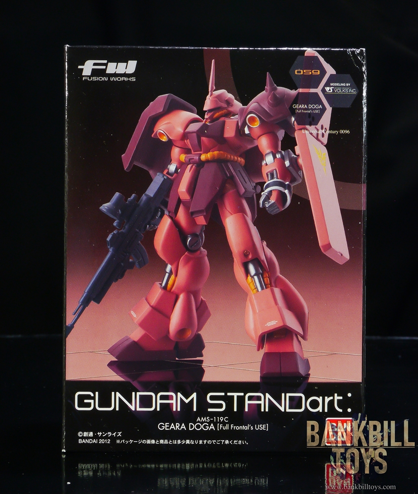กันดั้ม Bandai Candy Toy FW Gundam STANDart: 15 No.059 AMS-119C Geara Doga [Full Frontal's Custom]