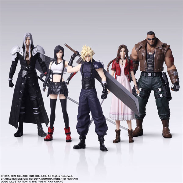 เปิดรับPreorder มัดจำ 500 บาท Final Fantasy VII REMAKE Trading Art 5Pack BOX