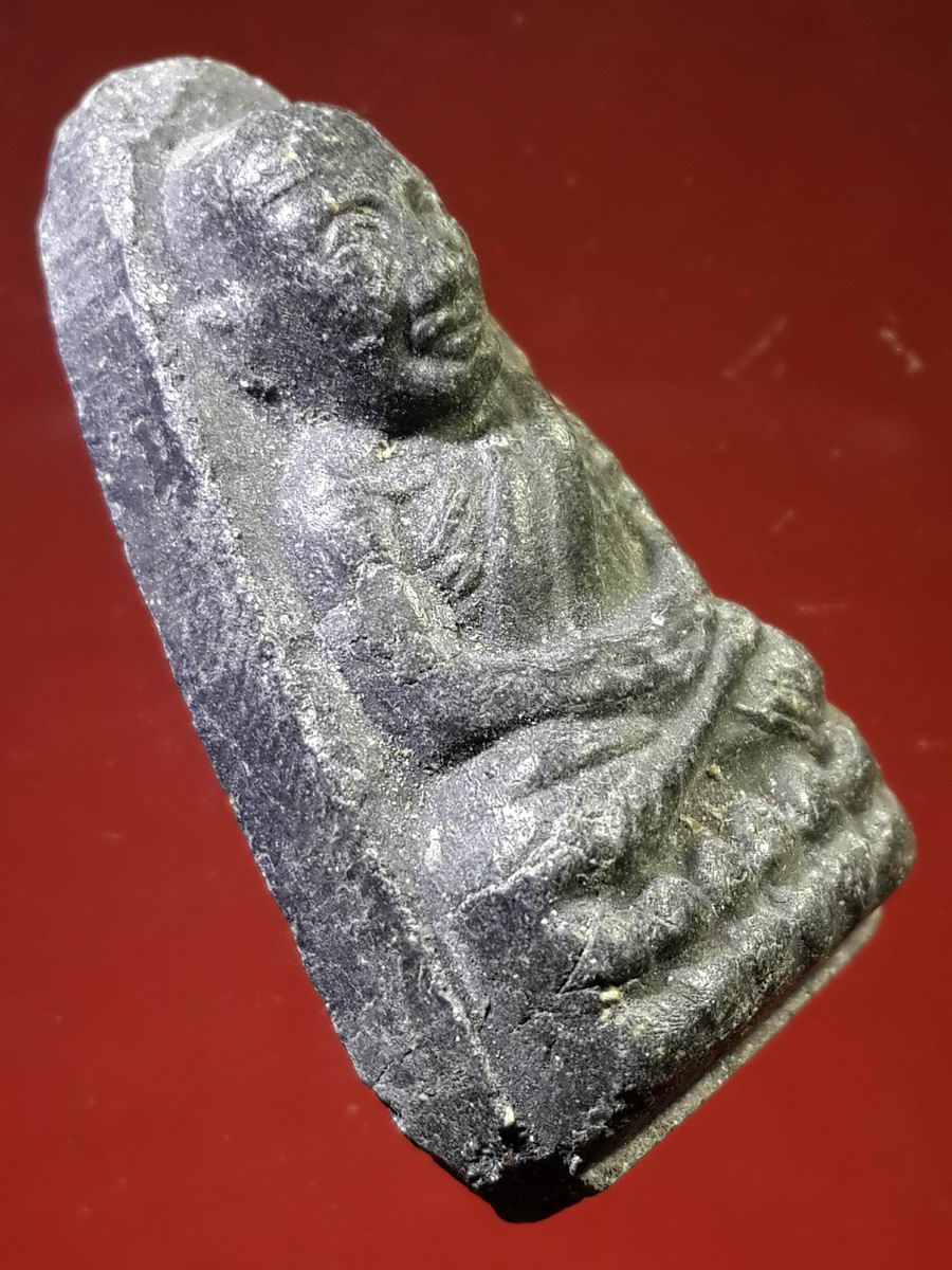 รหัสสินค้า หลวงปู่ทวด วัดต่างๆ 148 หลวงปู่ทวด วัดช้างให้ จ.ปัตตานี ไม่ทราบปีที่สร้าง เนื้อผงใบลาน หลังยันต์นะโมโพธิสัตโต