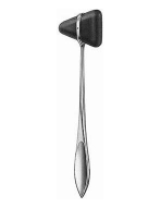 J-12-002 Taylor Percussion Hammer - Length = 20 cm / 8", Stainless Steel (ค้อนเคาะเข่า สามเหลี่ยม ด้ามสแตนเลส 20cm)