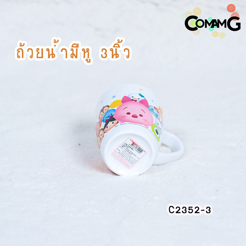 จานชามช้อนเด็ก Disney Tsum Tsum ชุดเซ็ตอุปกรณ์ทานอาหารสำหรับเด็กลายดิสนี่ย์ ซัมซัม ลิขสิทธิ์แท้ ฟลาวเวอร์แวร์(Flower ware) พร้อมส่ง!!!