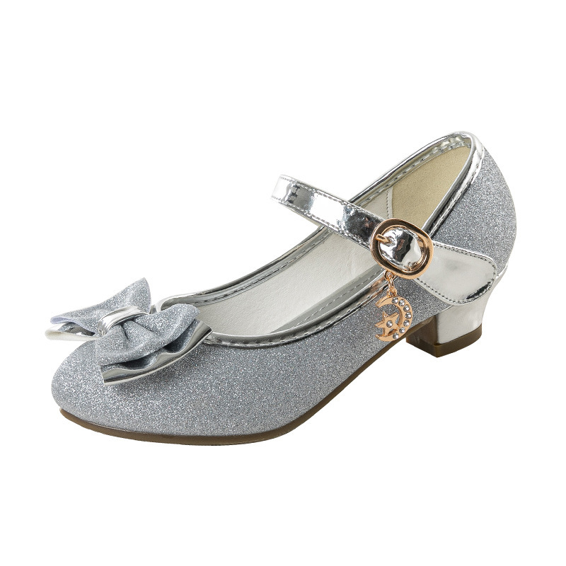 Shoe1507- รองเท้าคัชชูเด็กเล็ก-ถึงเด็กโต โบว์หน้าสวยหรู มีส้นใส่สบาย ได้ทุกงาน (ความยาววัดจากพื้นภายใน ให้ใช้ความยาวเท้า +0.5cm.แล้วแลือก)