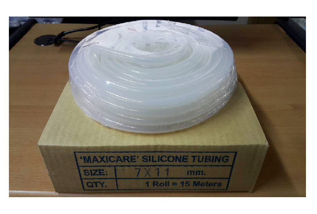 สายยางซิลิโคน (Silicone Tubing), ยาว 15 เมตร ยี่ห้อ MAXICARE
