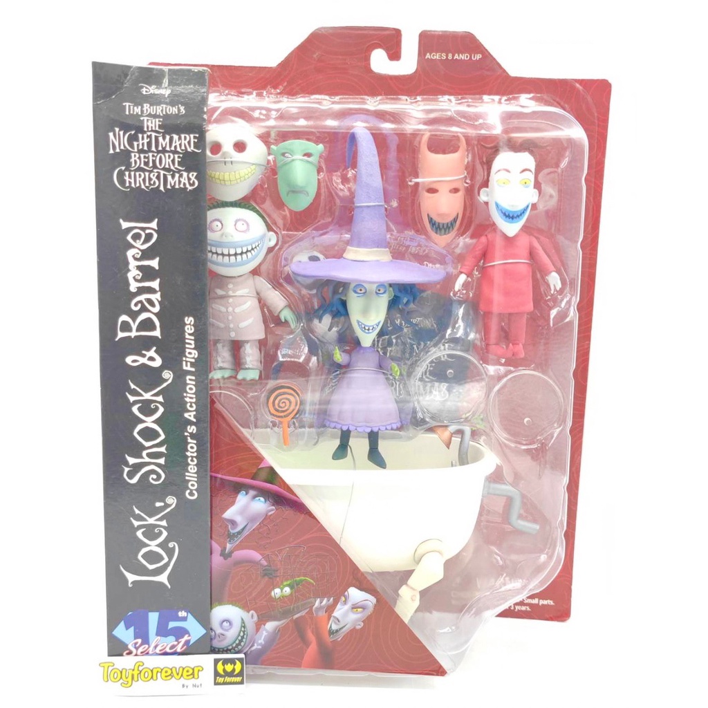 Nightmare before Christmas - Lock, Shock & Barrel
