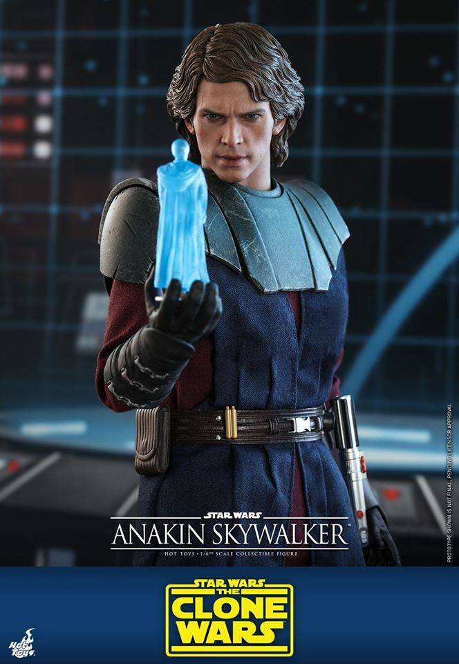 เปิดรับPreorder มัดจำ 4145 บาท Hot Toys:TMS019 1/6 Anakin Skywalker: Star Wars The Clone Wars
