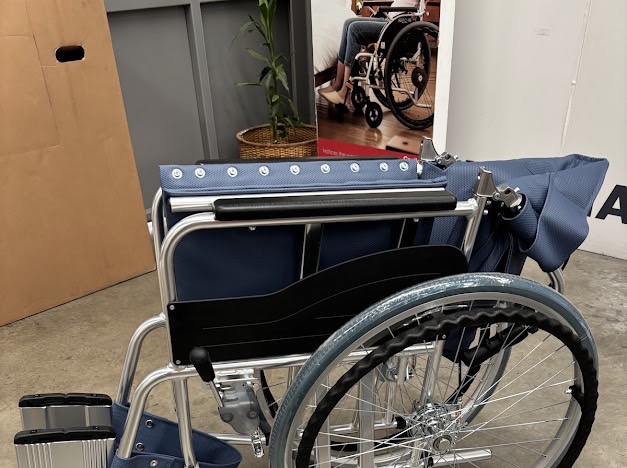 รถเข็นแบรนด์ญี่ปุ่น Matsunaga Wheelchair (車いす) รุ่น AR200B แข็งแรง ฟังก์ชั่นพื้นฐาน