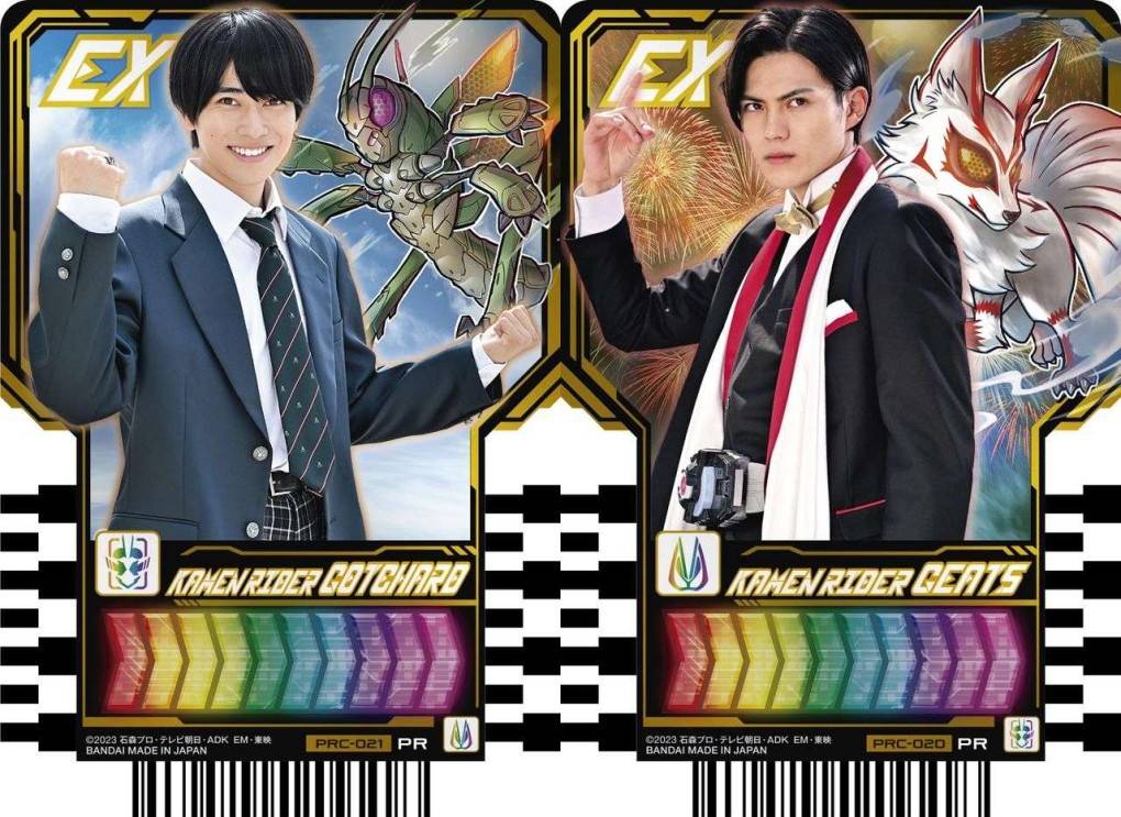 การ์ดก็อดชาร์จ Ride Chemy Card ((PR)) Rider Geats & Gotchard หายากกก