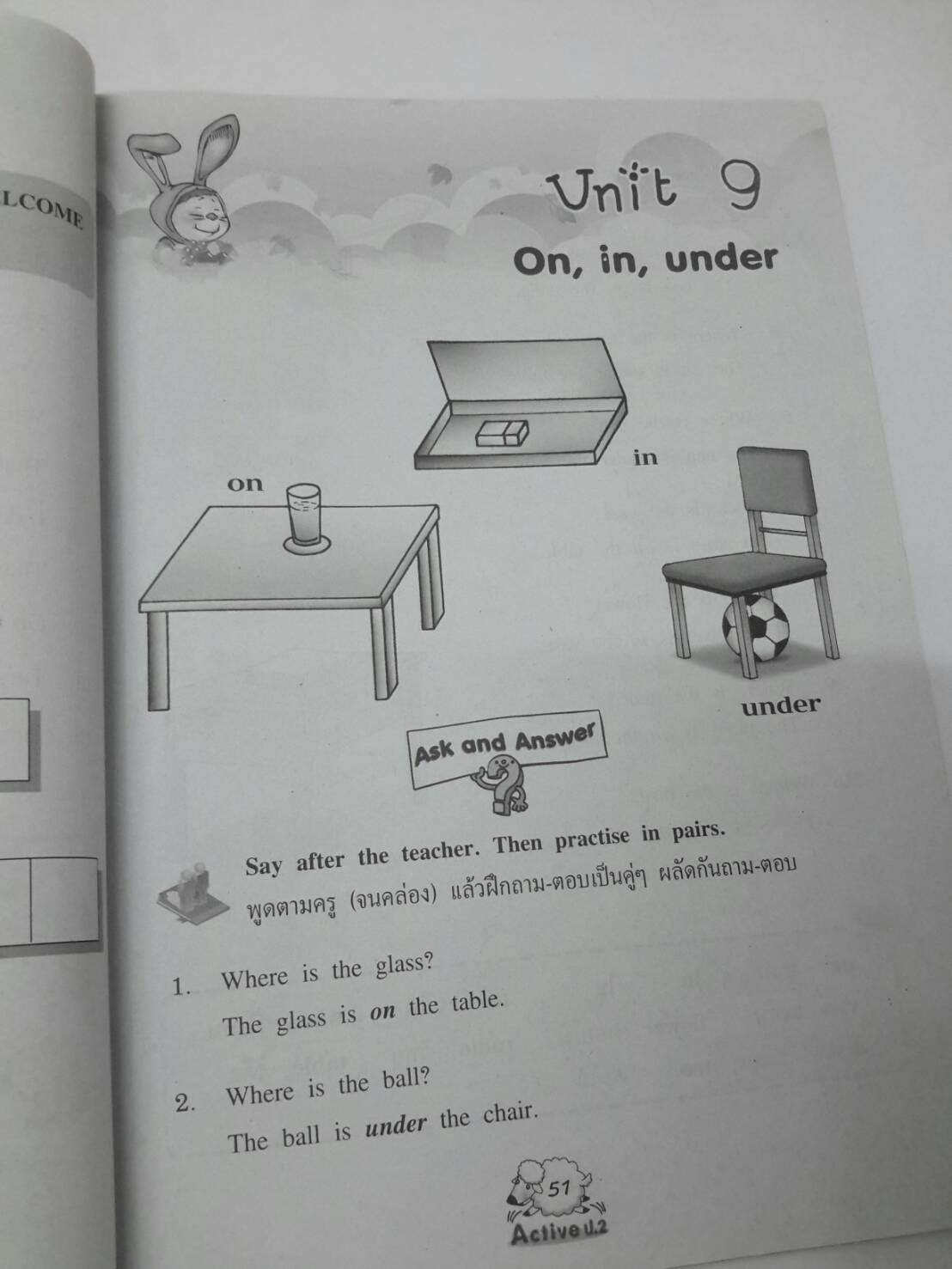 หนังสือ New Active English ป.2 หนังสือฝึกหัดพูดและเขียน สำนักพิมพ์ อจท