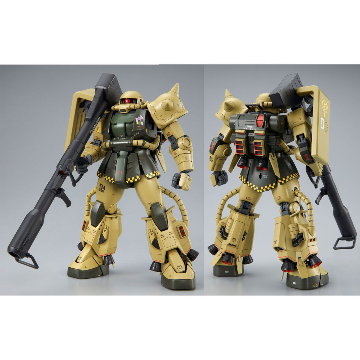 กันดั้ม Bandai Spirits Gunpla Premium Bandai Hobby Online Shop Limited MG 1/100 MS-06R-1 Zaku II High Mobility Test Type Ver.2.0 [Breniss Ox's Custom]