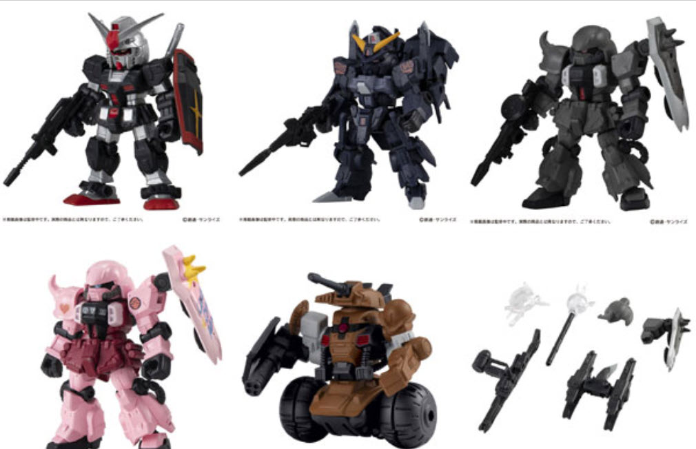 <Preorderปิดรับวันที่ 6/2/2024 >เปิดรับPreorder มีค่ามัดจำ 100 บาทGUNDAM MOBILE SUIT ENSEMBLE 18.5 ได้ครบ 6 แบบ