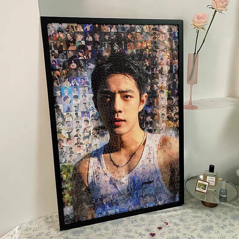 จิ๊กซอร์โปสเตอร์+กรอบรูป : เซียวจ้าน XiaoZhan