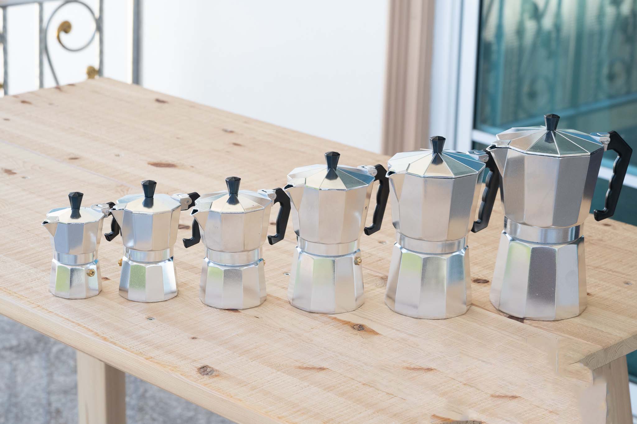 Moka Pot มอคค่า พ็อต กาต้มกาแฟสดพกพา