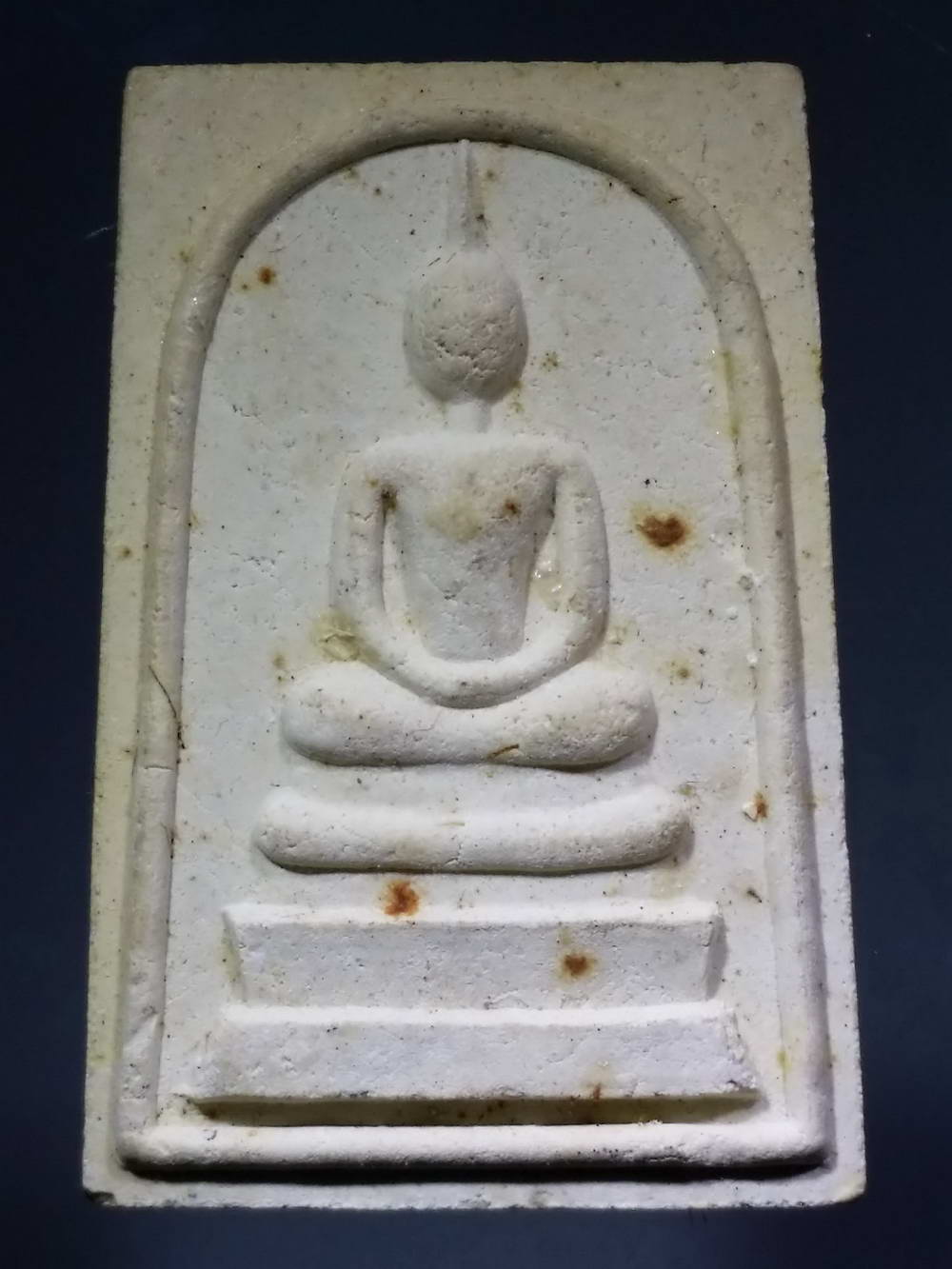 รหัสสินค้า พระสมเด็จ วัดต่างๆ 504 พระสมเด็จเนื้อผง รุ่นสามสมเด็จ มหาลาภ วัดป่าสักดาราม จังหวัดร้อยเอ็ด สร้างปี 2536