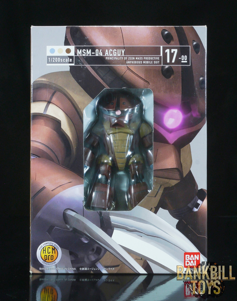 กันดั้ม Bandai HCM Pro High Complete Model Progressive 1/200 No.17-00 MSM-04 Acguy