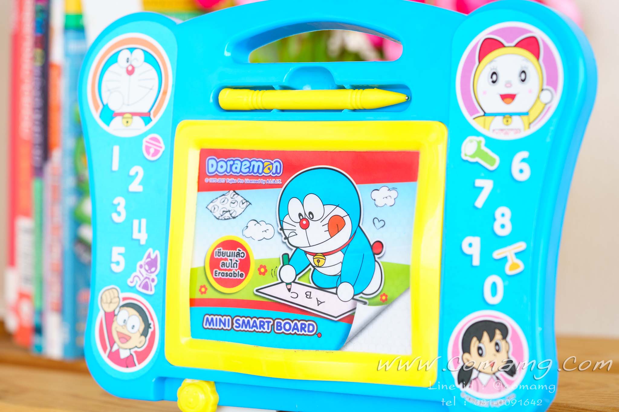 กระดานแม่เหล็ก กระดานวาดเขียนลายโดราเอมอน ลิขสิทธิ์แท้