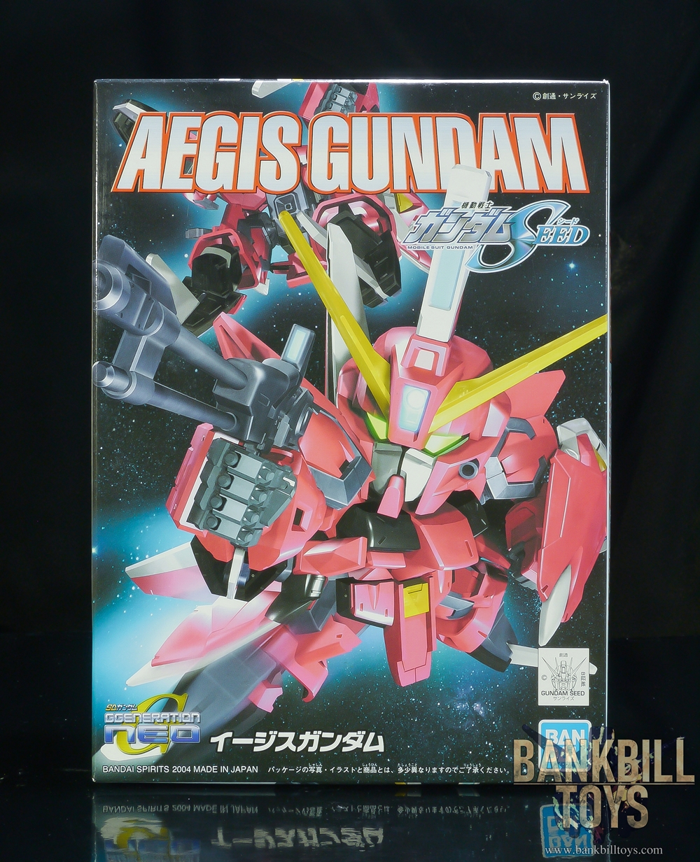 กันดั้ม Bandai Gunpla SD Gundam BB Senshi No.261 GAT-303 Aegis Gundam