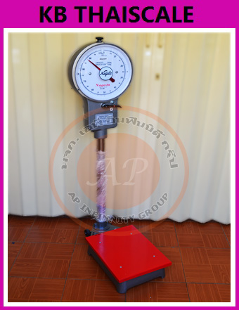 ตาชั่งน้ำหนัก50kg เครื่องชั่งเข็ม50กิโลกรัม เครื่องชั่งน้ำหนักแบบสปริง50kg เครื่องชั่งหน้าปัดแบบมีล้อ50kg ละเอียด100g ขนาดแท่น39*29.5cm NAGATA รุ่น K-120W-50K