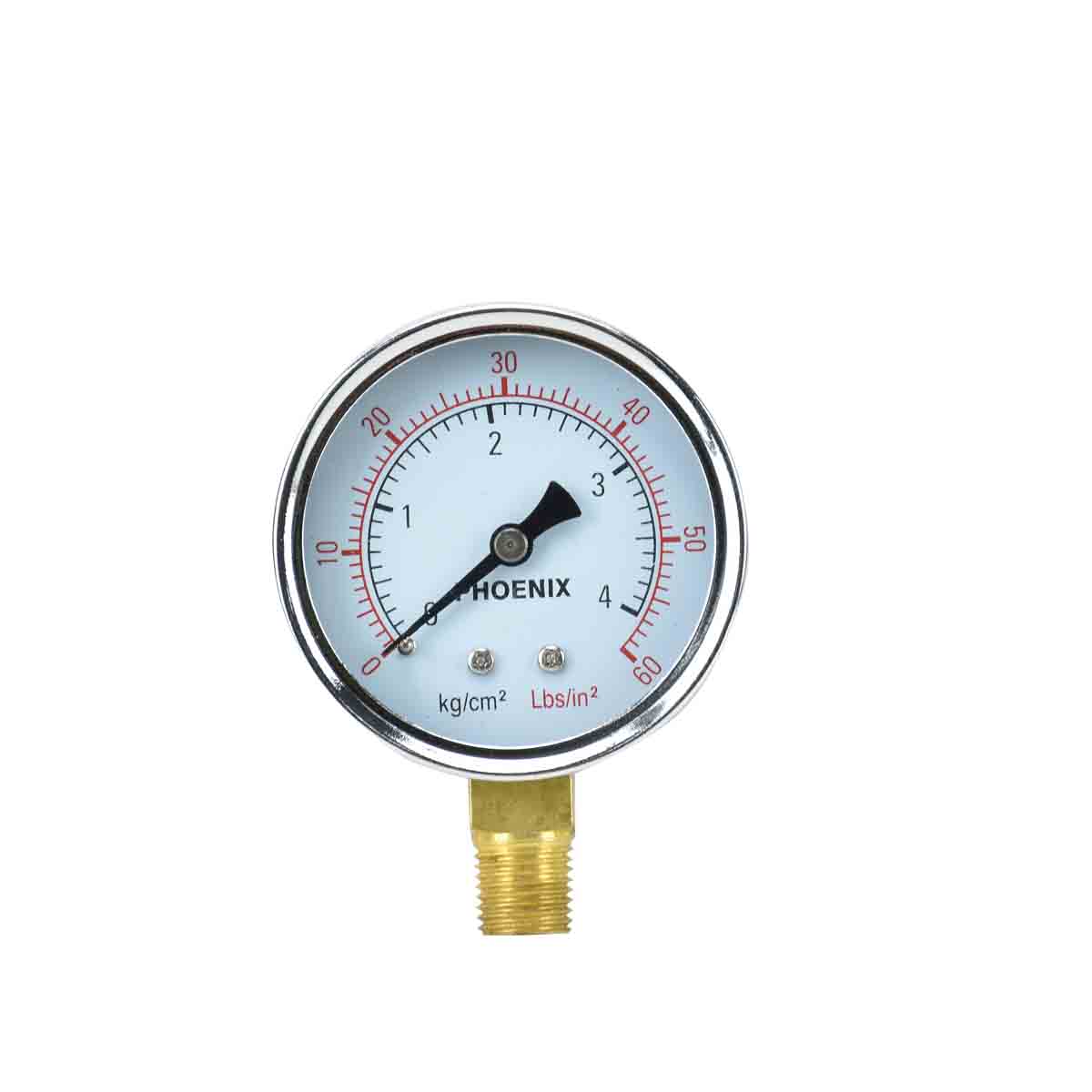 Phoenix เกจวัดความดัน 2.1/2"4kg