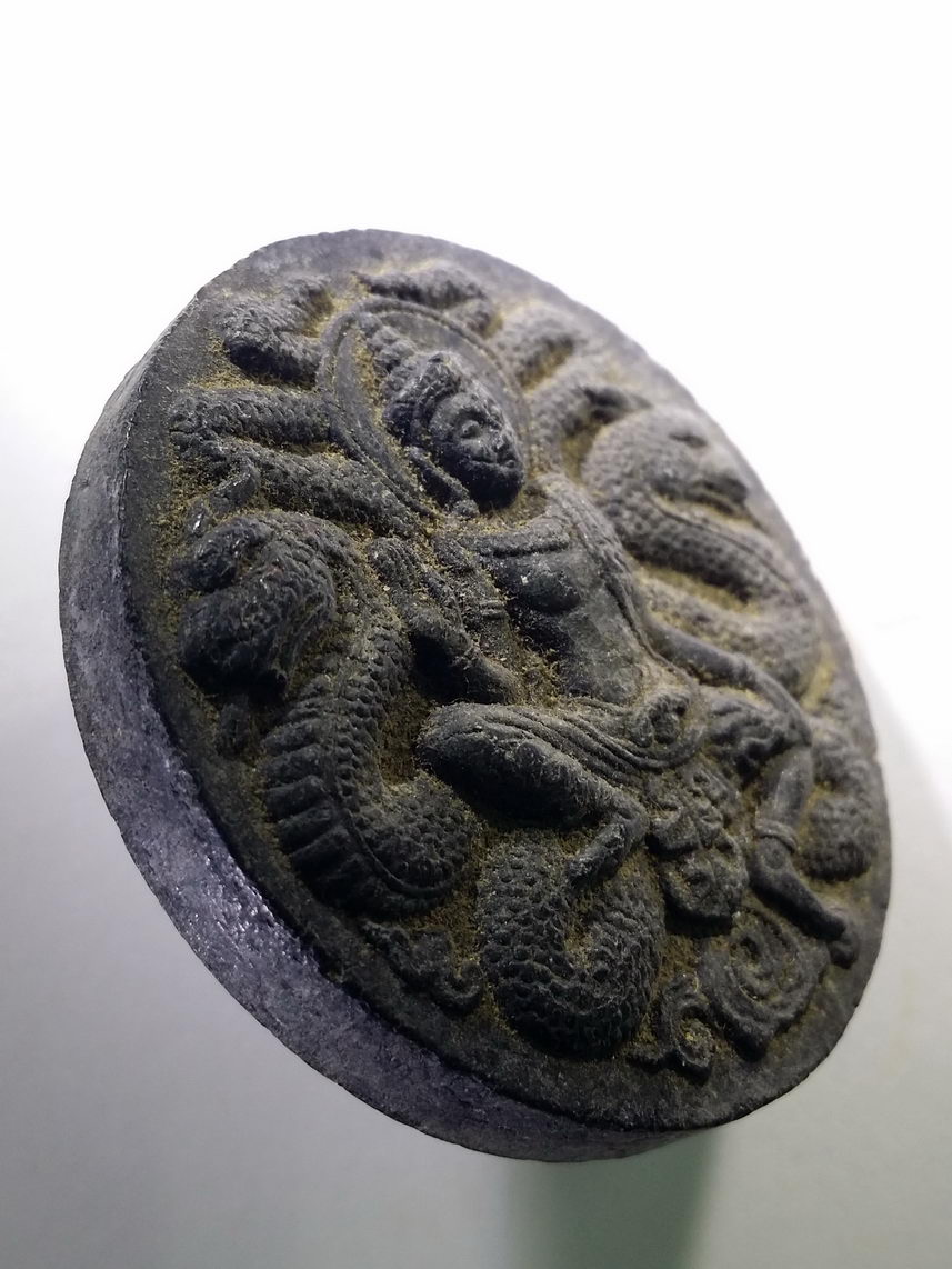 รหัสสินค้า จตุคามรามเทพ 159 พระเทวราชโพธิสัตว์ จตุคามรามเทพ เนื้อว่านกากยายักษ์ รุ่นพ่อรวย แม่รวย รวย รวย รวย