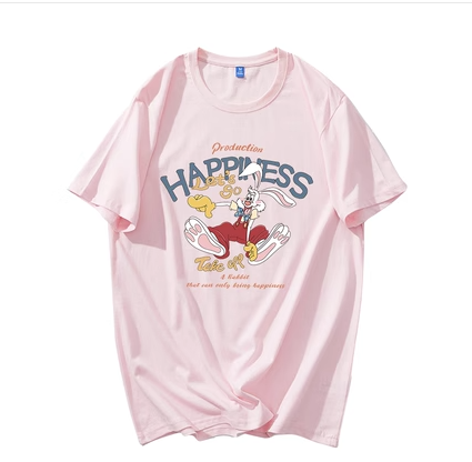 เสื้อยืดลายการ์ตูนแบบหยางจื่อ