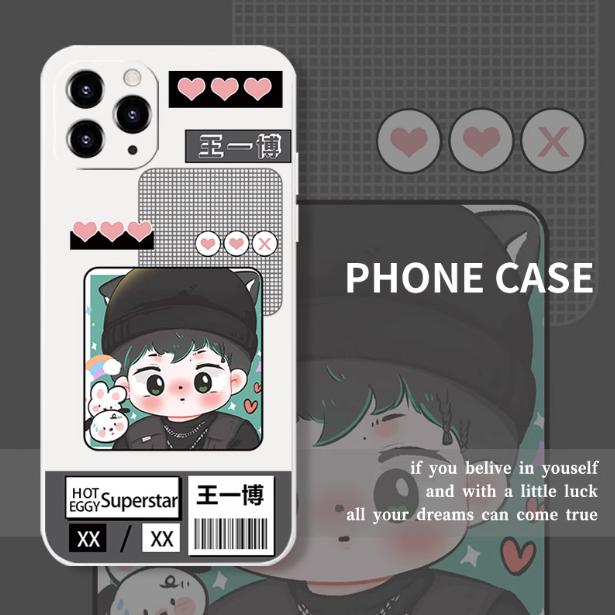 เคสโทรศัพท์ลายการ์ตูน หวังอี้ป๋อ Wang Yibo