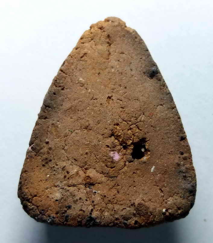 รหัสสินค้า พระกรุ 017 พระโป้ เนื้อดินเผา จ.อยุธยา ไม่ทราบกรุ