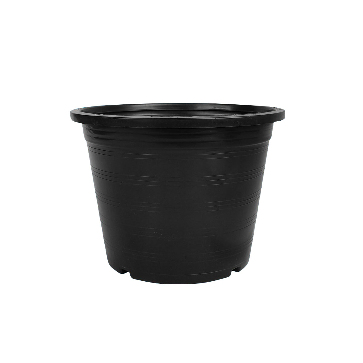 กระถางต้นไม้ 10นิ้ว PP-100 สีดำ