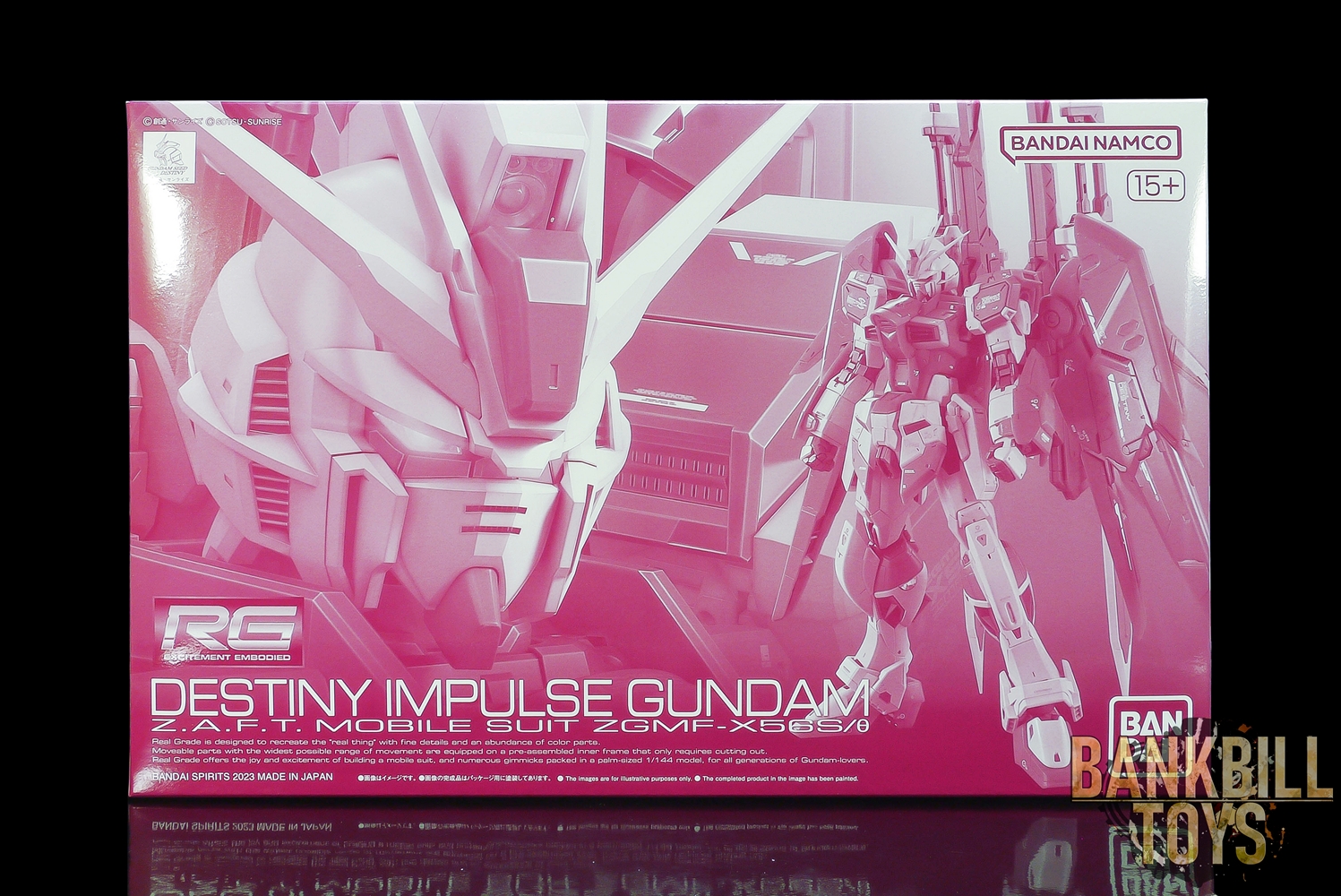 กันดั้ม Bandai Spirits Gunpla Premium Bandai Hobby Online Shop Limited RG 1/144 ZGMF-X56S/θ Destiny Impulse Gundam