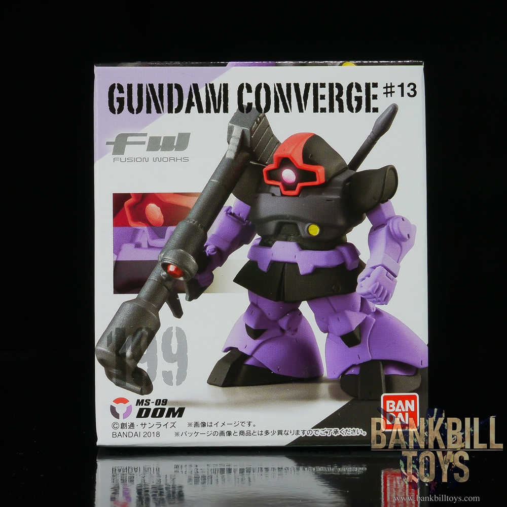 กันดั้ม Bandai Candy Toy FW Gundam Converge #13 No.199 MS-09 Dom