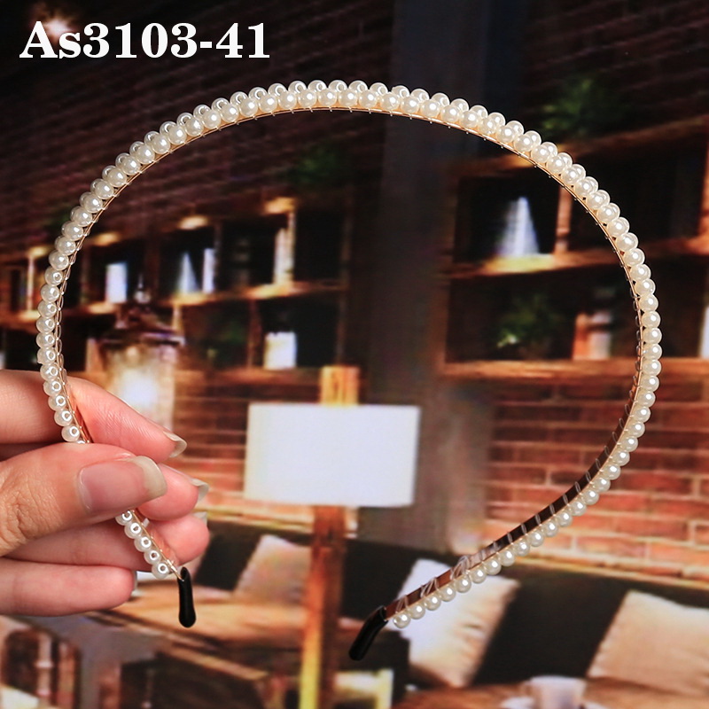 As3103- พร้อมส่งจากไทย เครื่องประดับผม คาดผม มุกสวย มีหลายแบบ เลือกเลย