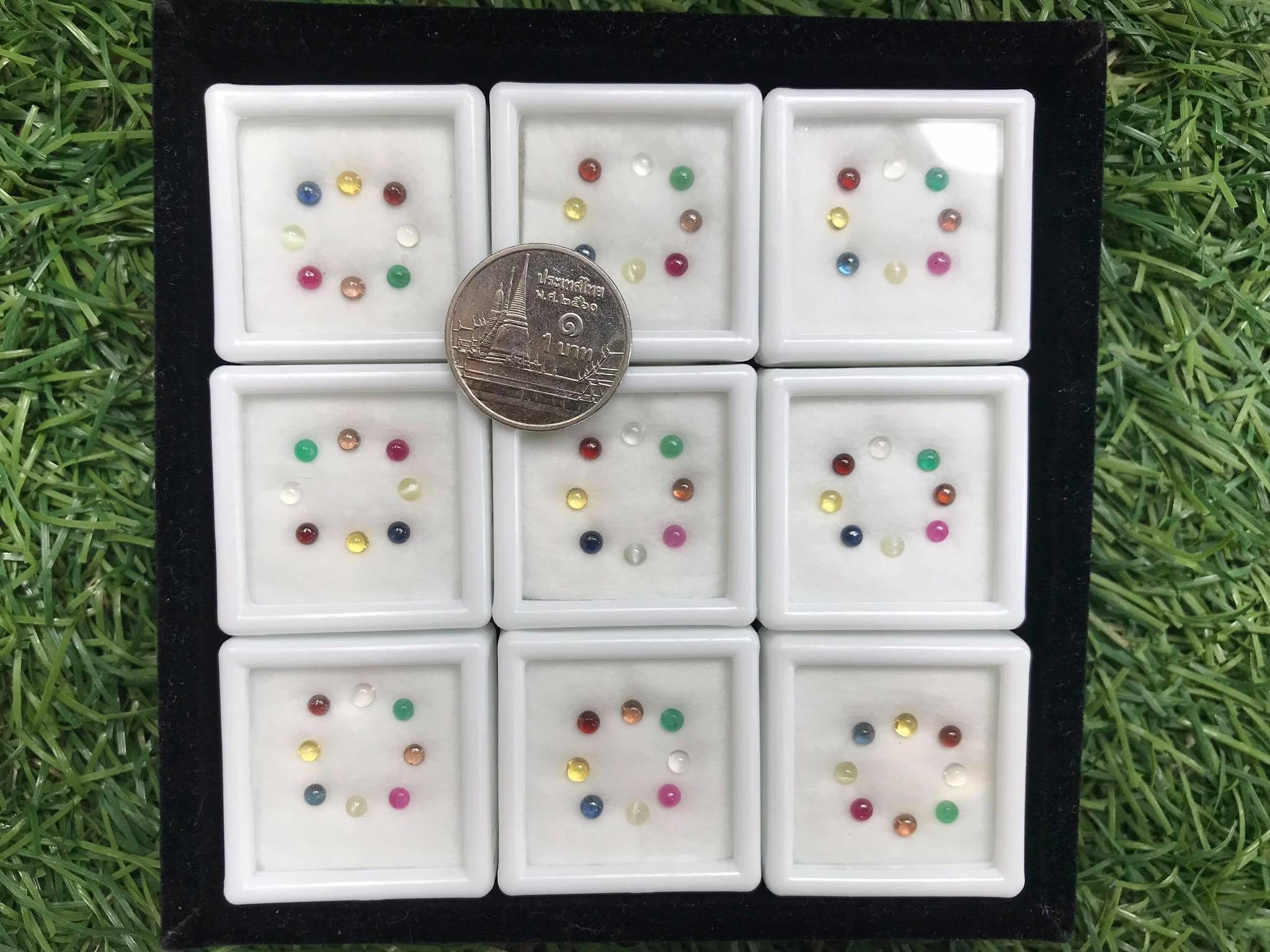 นพเก้าหลังเบี้ย 2.5 มม. 1 ชุด