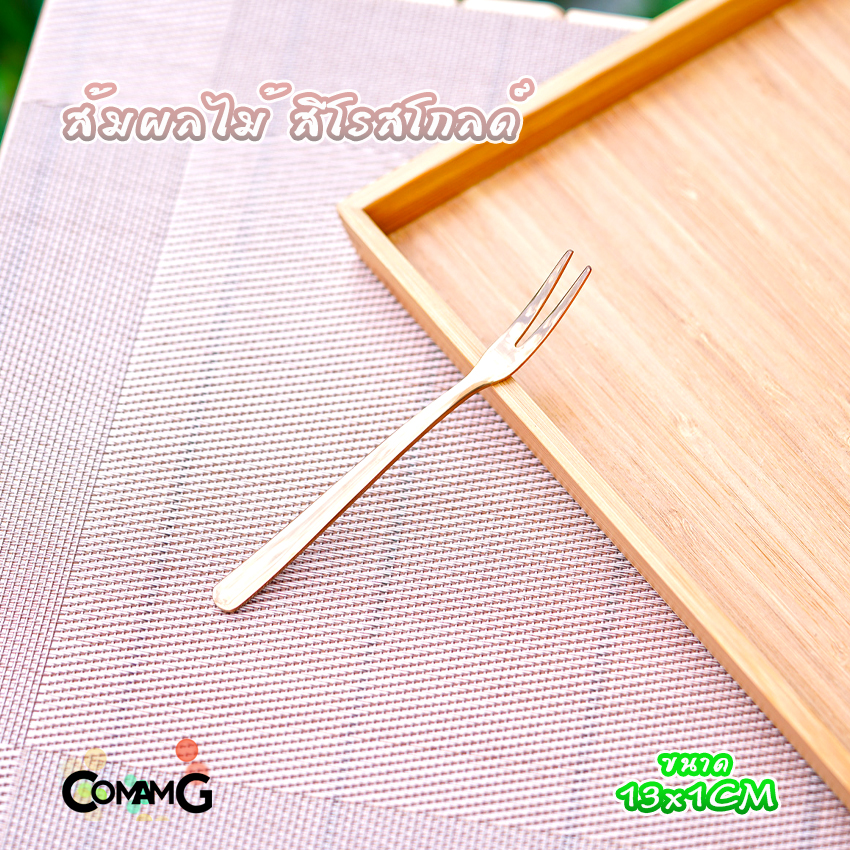 ช้อนเกาหลี ช้อนสแตนเลส จิ้มผลไม้ มีดปาดเนย ช้อนชงกาแฟ มีหลายสี พร้อมส่ง