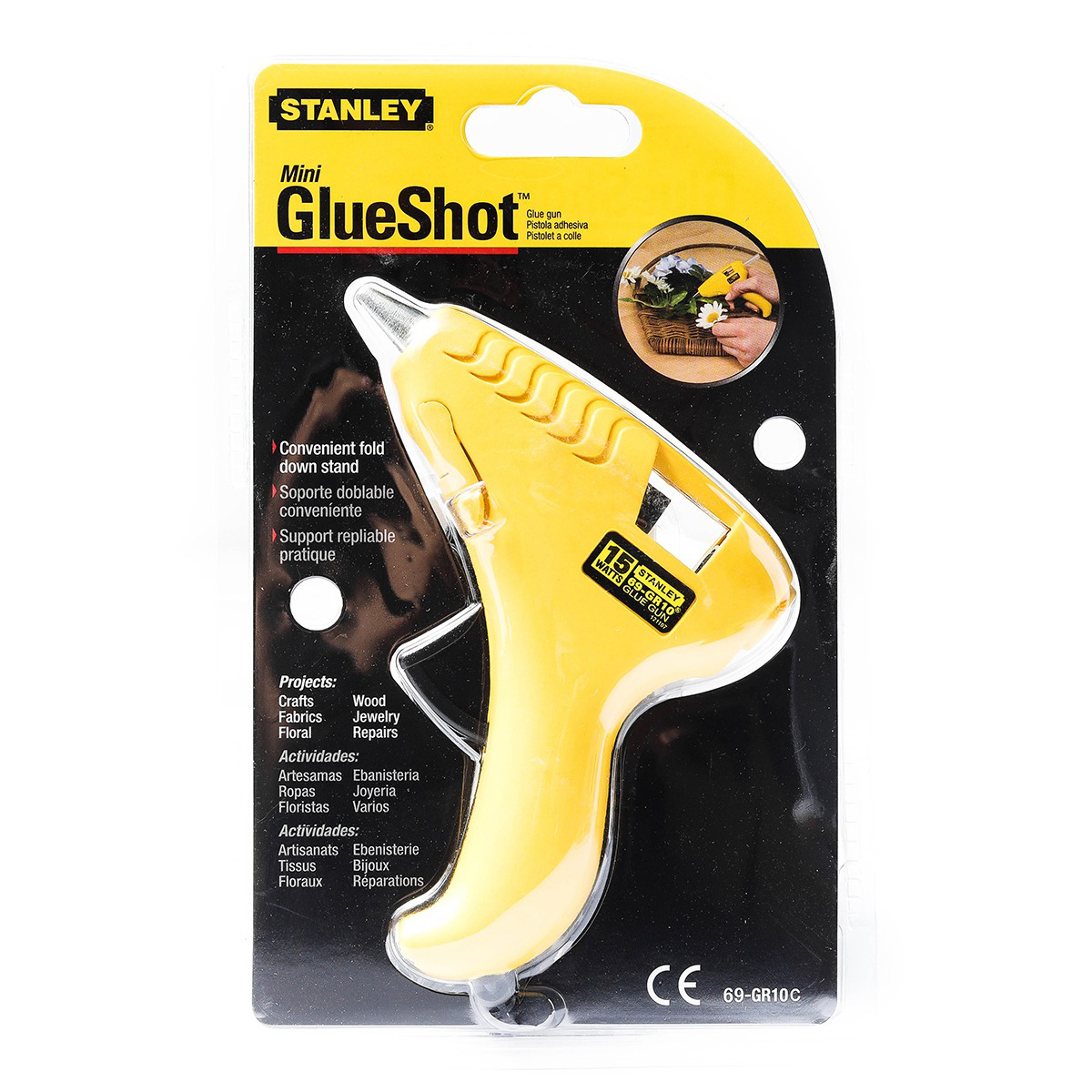 Stanley ปืนยิงกาวขนาดเล็ก GLUE PRO 15W [69-GR10C]