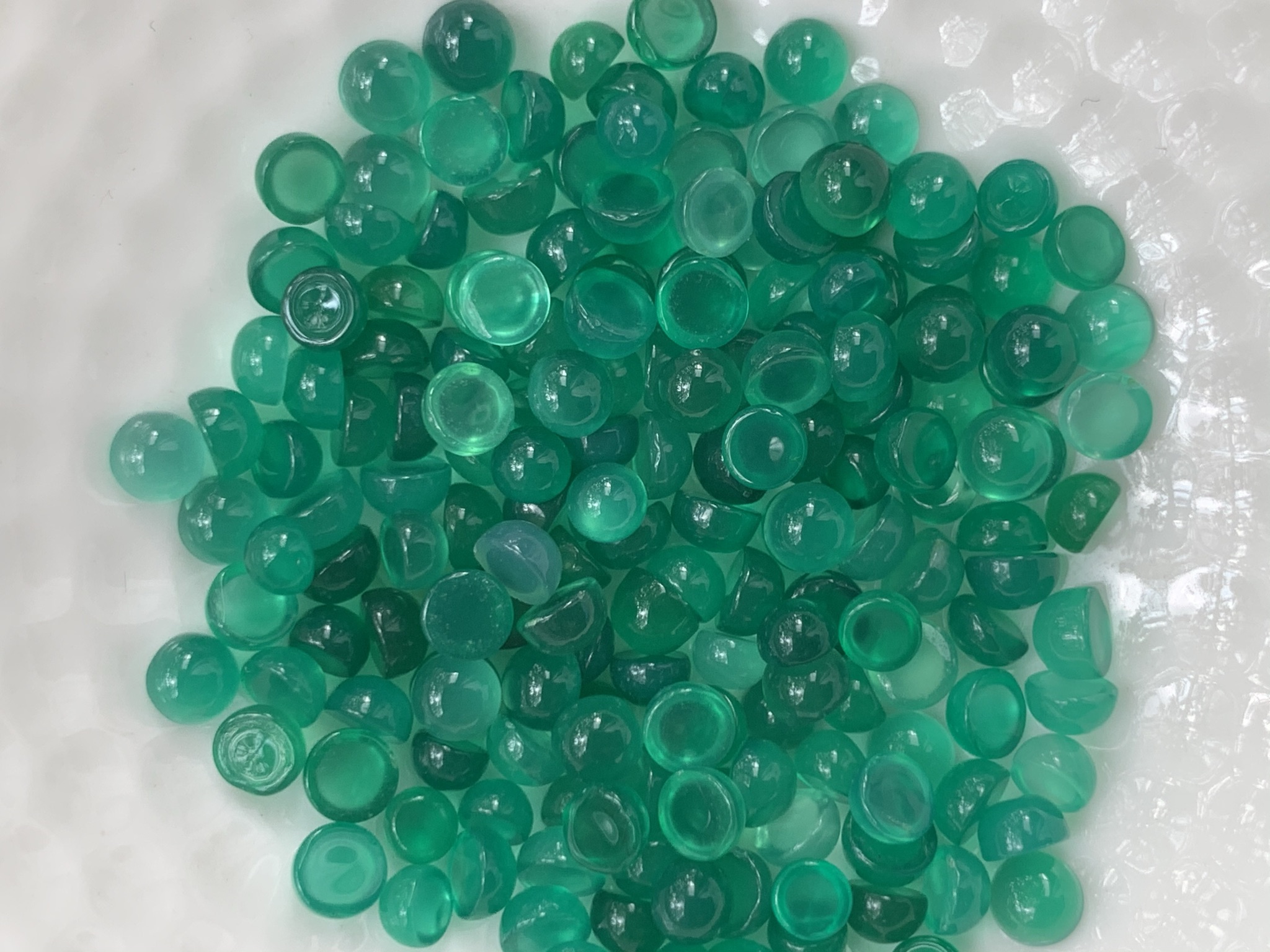 โมรากลมหลังเบี้ย 3.5 มม. 20 กะรัต