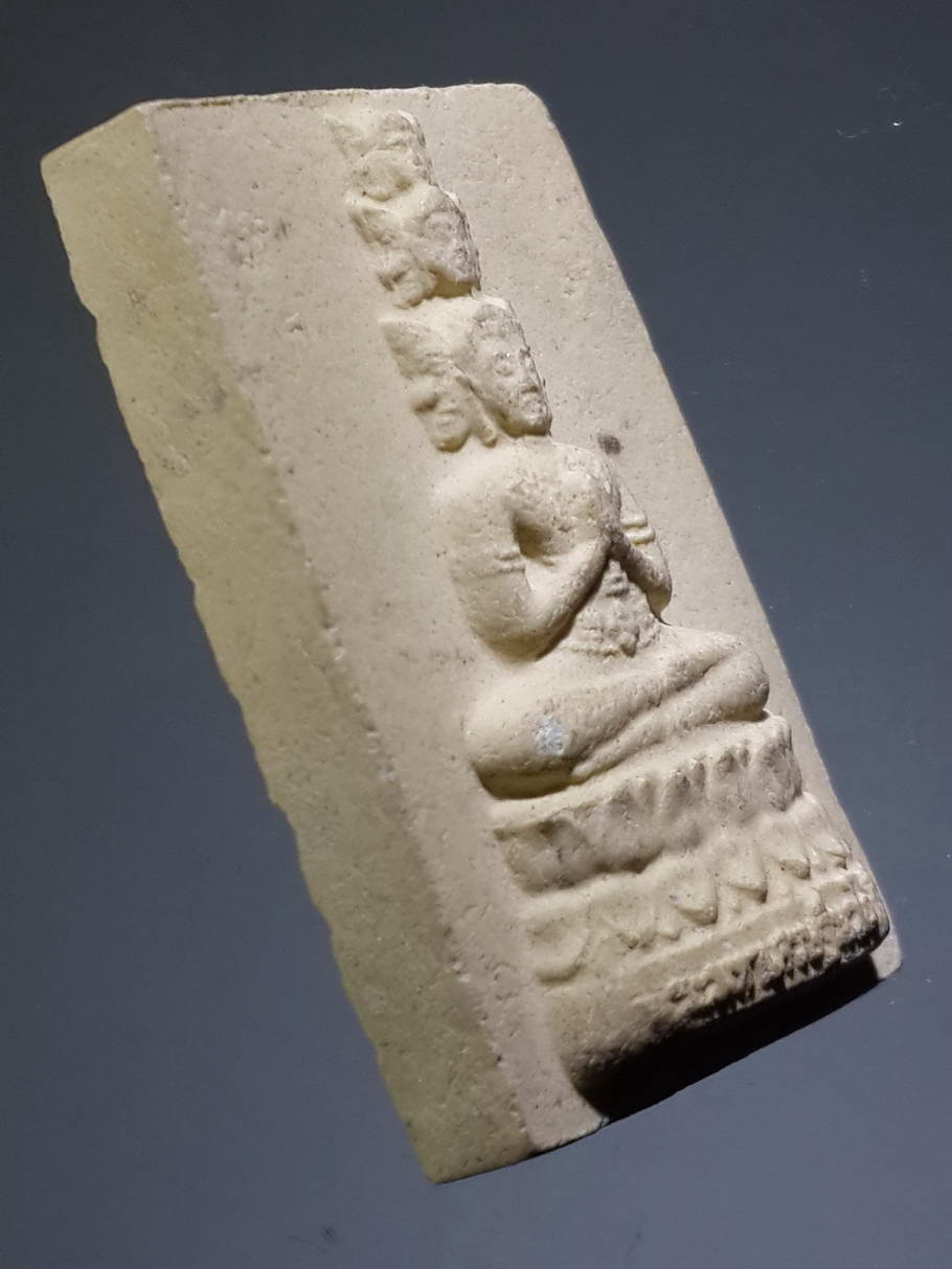 รหัสสินค้า พระไม่ทราบที่ 371 พระเศรษฐีนวโกฏิ หลังยันต์ห้าแถว ไม่ทราบสำนัก พระรายการนี้ให้เช่าบูชาแล้ว